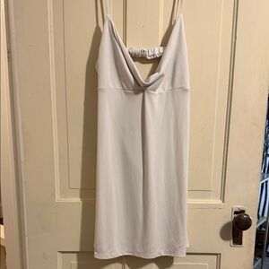 Pull&Bear White Mini Dress